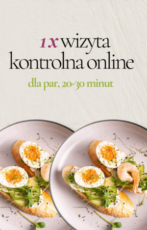 1x wizyta kontrolna dla par online (20-30 min)